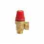 Клапан предохранительный 1,5bar 1/2"вр x 1/2"нр VRT для систем отопления
