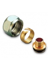 Фитинг компрессионный евроконус 20х2,0 х 3/4" Aspipe для труб PEX, PE-RT