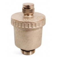 Воздухоотводчик 1/2"нр Aspipe автоматический прямой с вертикальным выпуском