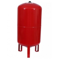 Расширительный бак 80л Flamco Flexcon R 1,5-6 бар для отопления вертикальный, красный