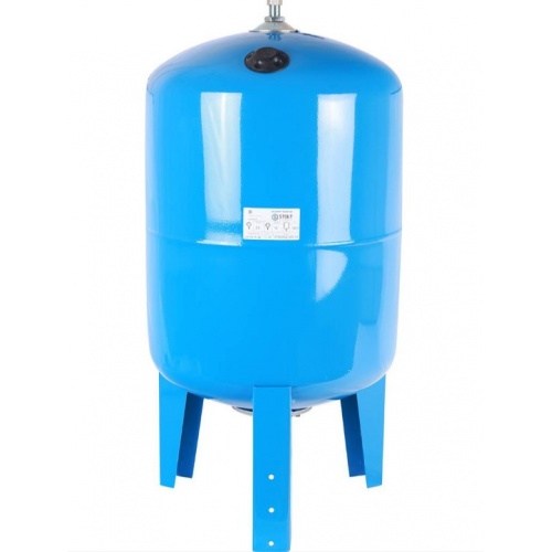 Гидроаккумулятор Stout STW-0002 вертикальный 100 л синий 10 bar 100°С купить в интернет магазине Санрай73