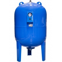 Гидроаккумулятор 150л VRT WV-200 вертикальный синий 10 bar 99°С с манометром