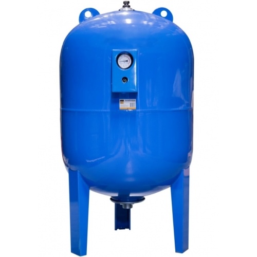 Гидроаккумулятор 150л VRT WV-200 вертикальный синий 10 bar 99°С с манометром купить в интернет магазине Санрай73