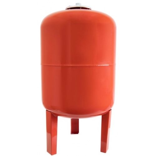 Расширительный бак 100л VRT WVH-100 для системы отопления красный 6 bar 100°С верхнее 1" купить в интернет магазине Санрай73