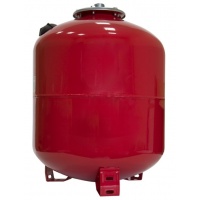 Расширительный бак 50л VRT WVH-50 для системы отопления красный 6 bar 100°С верхнее 1"