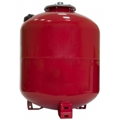 Расширительный бак 50л VRT WVH-50 для системы отопления красный 6 bar 100°С верхнее 1"