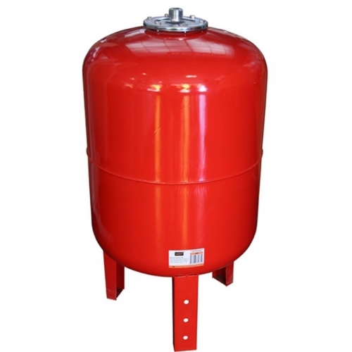 Расширительный бак 80л VRT WVH-80 для системы отопления красный 6 bar 100°С верхнее 1" купить в интернет магазине Санрай73