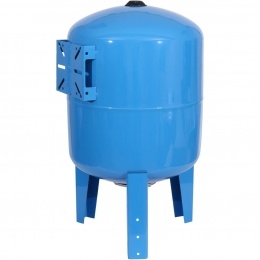 Гидроаккумулятор 80л Stout STW-0002 вертикальный синий 10 bar 100°С