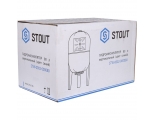Гидроаккумулятор 80л Stout STW-0002 вертикальный синий 10 bar 100°С