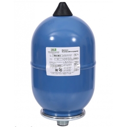 Гидроаккумулятор 2л Reflex DЕ 2 для систем водоснабжения вертикальный 10 bar 70°C