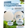 Бак расширительный СФЕРА ДУО по 7л открытого типа под трубу ППР 32