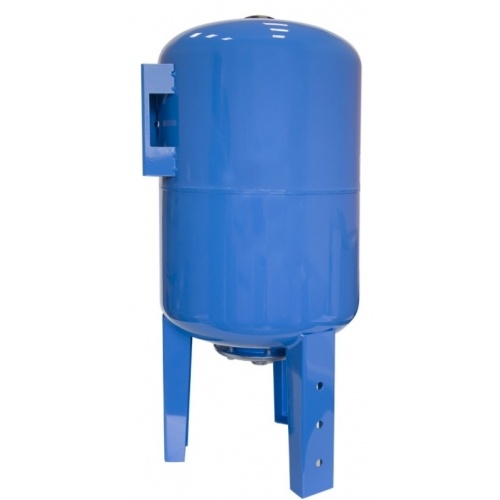 Гидроаккумулятор 50л VRT WVP-50 вертикальный с площадкой синий 10 bar 99°С купить в интернет магазине Санрай73