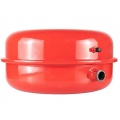 Расширительный бак Belamos FL8 для системы отопления 8 л красный 6 bar 99°С боковое 3/4" плоский