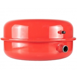 Расширительный бак 8л Belamos FL8 для системы отопления красный 6 bar 99°С боковое 3/4" плоский