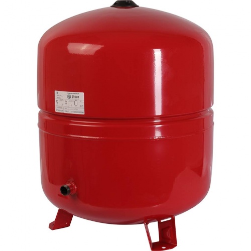 Расширительный бак Stout STH-0005 для системы отопления 80 л красный 5 bar 100°С боковое 3/4" купить в интернет магазине Санрай73