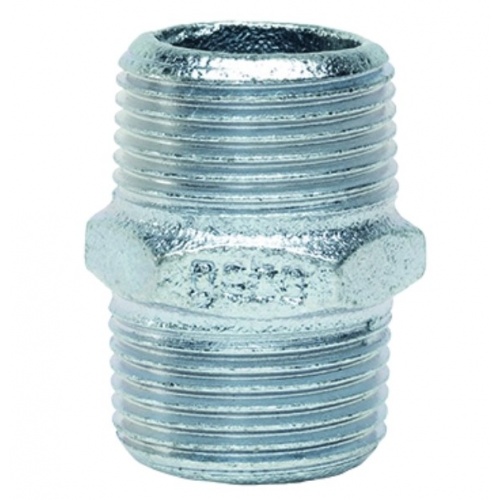 Ниппель 3/4"нр Gebo Platinum из ковкого чугуна оцинкованный купить в интернет магазине Санрай73
