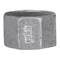 Заглушка 1 1/"вр Gebo Platinum из ковкого чугуна оцинкованная
