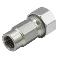 Патрубок 2" х 2"вр стальной обжимной оцинкованный