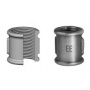 Муфта Ду20, 3/4"вр чугунная EE Black