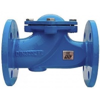 Клапан обратный фланцевый шаровой Ду50 Ру16 чугунный