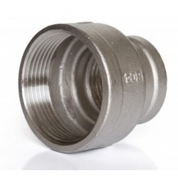 Муфта 1"вр х 1/2"вр переходная, сталь AISI 304 ISO 4144