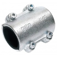 Обойма 1 1/2" ремонтная Gebo clamps DSK из ковкого чугуна оцинкованная