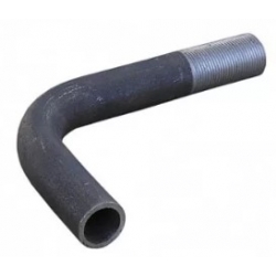Отвод Ду 15 х 1/2"нр стальной гнутый Дн 21.3-2.5 однорезьбовой, под приварку
