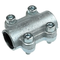 Обойма 1/2" ремонтная Gebo clamps DSK из ковкого чугуна оцинкованная