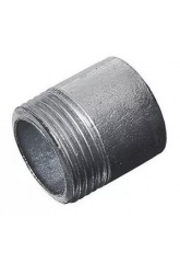 Резьба стальная оцинкованная L=40мм Дн 48.0-3.2 (Ду 40) х 1 1/2"нр однорезьбовая, под приварку