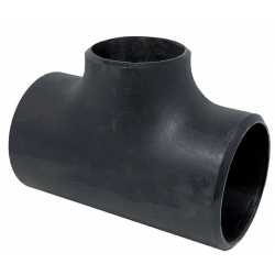 Тройник стальной переходной Дн 89-3.5 (Ду 80)  х 76-3.5 (Ду 65) под приварку