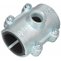 Врезка 1 1/4" х 3/4"вр Gebo ANB обойма из ковкого чугуна оцинкованная