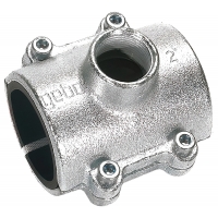 Врезка 2" х 1"вр Gebo ANB обойма из ковкого чугуна оцинкованная