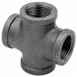 Крестовина Ду15, 1/2"вр чугунная