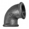 Угольник Ду32, 1 1/4"вр чугунный EE Black