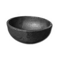 Заглушка Ду 150 стальная эллиптическая Дн 159-4.5 под приварку