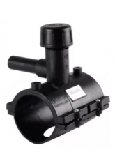 Седелка 110 x 63 PE100 SDR11 PFA/PN16 с фрезой ЭС TEGA
