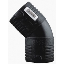 Отвод 110мм х 45º ПЭ100 SDR11 электросварной Xinda