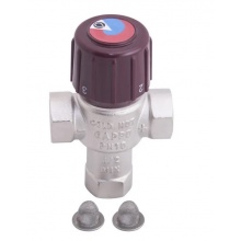 Термостатический смесительный клапан GAPPO 1/2"вр, 42-60С, для ГВС