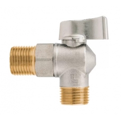 Кран шаровой угловой 1/2"НР/НР Itap 391 для стриральной машины