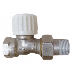 Клапан термостатический со сгоном прямой 1/2" Pettinaroli