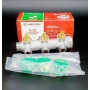 Коллектор распределительный 3/4"х1/2" с 3 отводами Vieir VER403-A под плоское уплотнение, вентили
