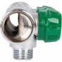 Коллектор распределительный Stout SMB-6850 1"х1/2" с 3 отводами, регулировочно-отсечные клапаны
