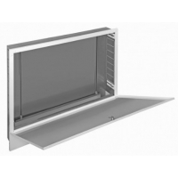 Шкаф коллекторный Wester ШРВ-7, до 12 выходов, встроенный с накладной дверцей