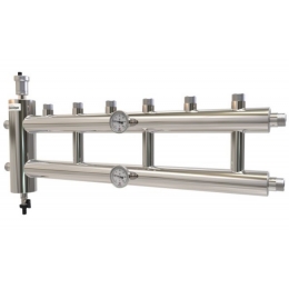 Распределительный коллектор с гидрострелкой ПроксиТерм GSK 25-3.1, 60 кВт, 3+1 контур