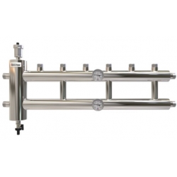 Распределительный коллектор с гидрострелкой ПроксиТерм GSK 25-3.1, 60 кВт, 3+1 контур