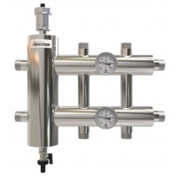 Распределительный коллектор с гидрострелкой ПроксиТерм GSK 25-3, 60 кВт, 3 контура