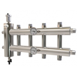 Распределительный коллектор с гидрострелкой ПроксиТерм GSK 25-5, 60 кВт, 5 контуров