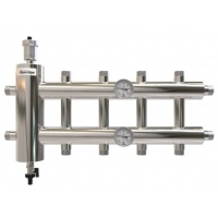 Распределительный коллектор с гидрострелкой ПроксиТерм GSK 25-5, 60 кВт, 5 контуров