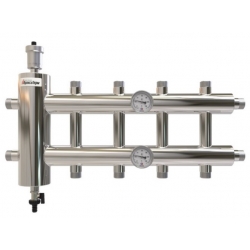 Распределительный коллектор с гидрострелкой ПроксиТерм GSK 25-5, 60 кВт, 5 контуров