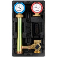 Насосная группа ROMMER RDG-1004 с 3-х ходовым приводным смесителем, без насоса, кожух, универсальная